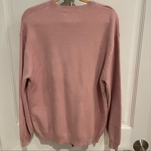 Zara Feel Explorer Pearl embellished Pink Kids Sweater Size 11-12 - Picture 2 of 3